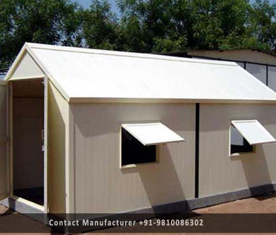 prefabricated hut
