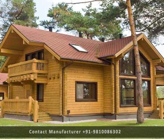 prefabricated wooden villa